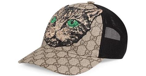 gucci mystic cat hat|Gucci.